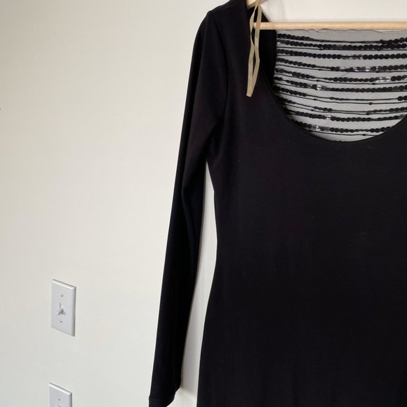 Symphony black mini sparkly medium dress - Picture 3 of 11